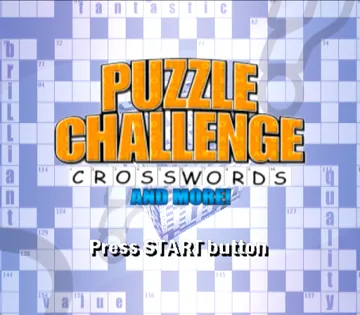 Puzzle Challenge - Crosswords and More! screen shot title